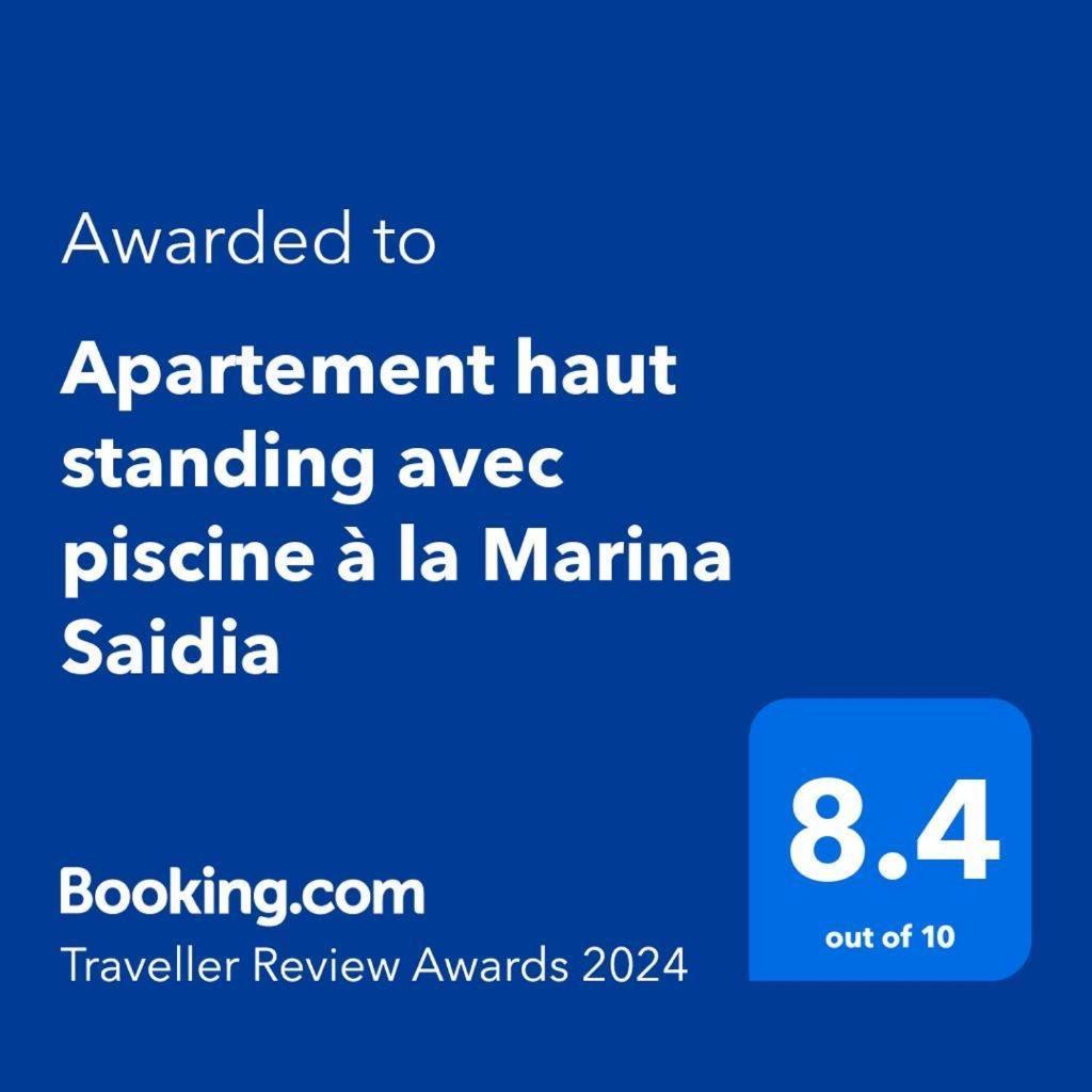 Apartement Haut Standing Avec Piscine A La Marina Saïdia Exteriör bild